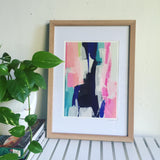 Framed"Garden of Enid" Fine Art Print